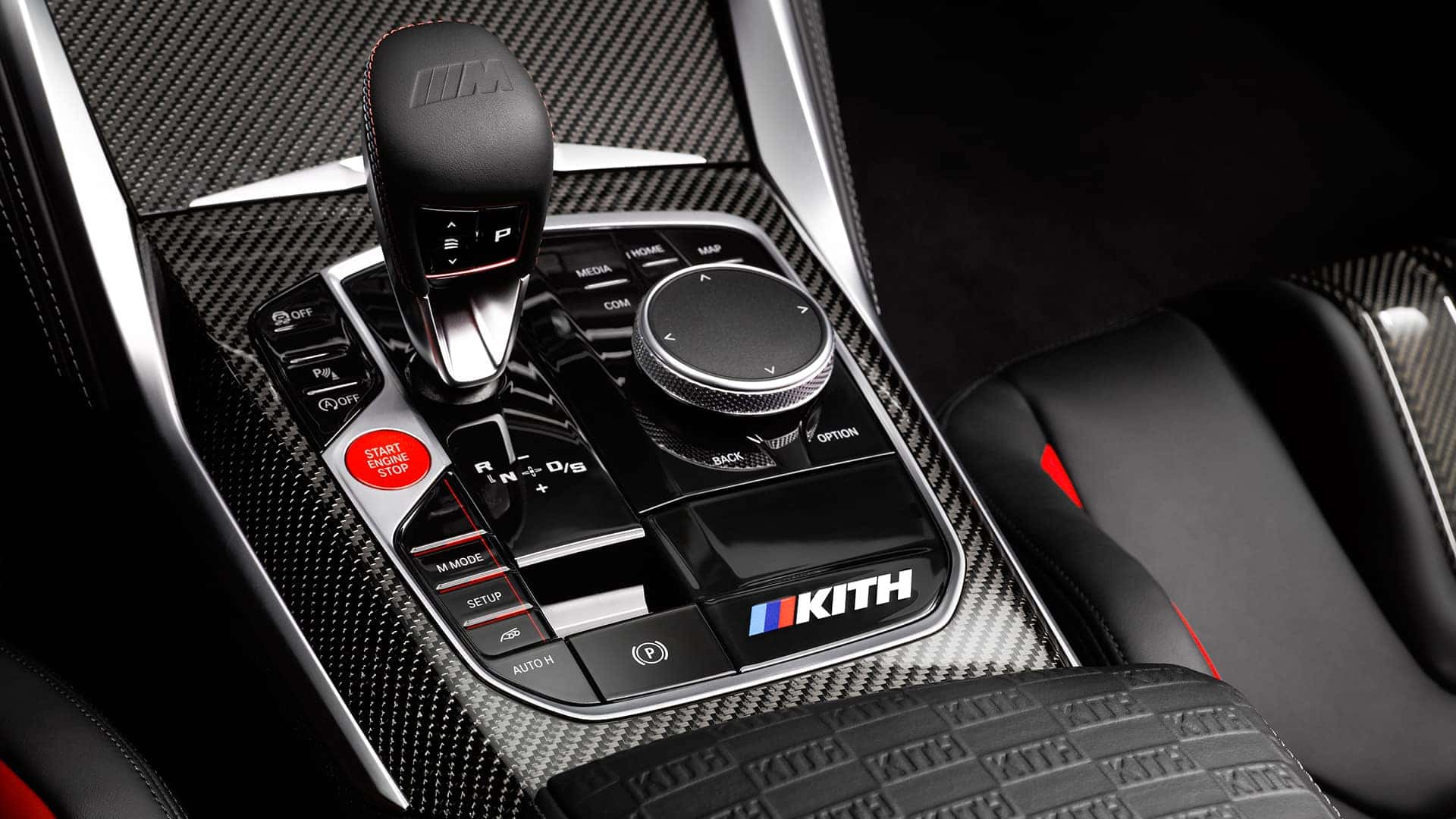 BMW M4 Competition x KITH interior