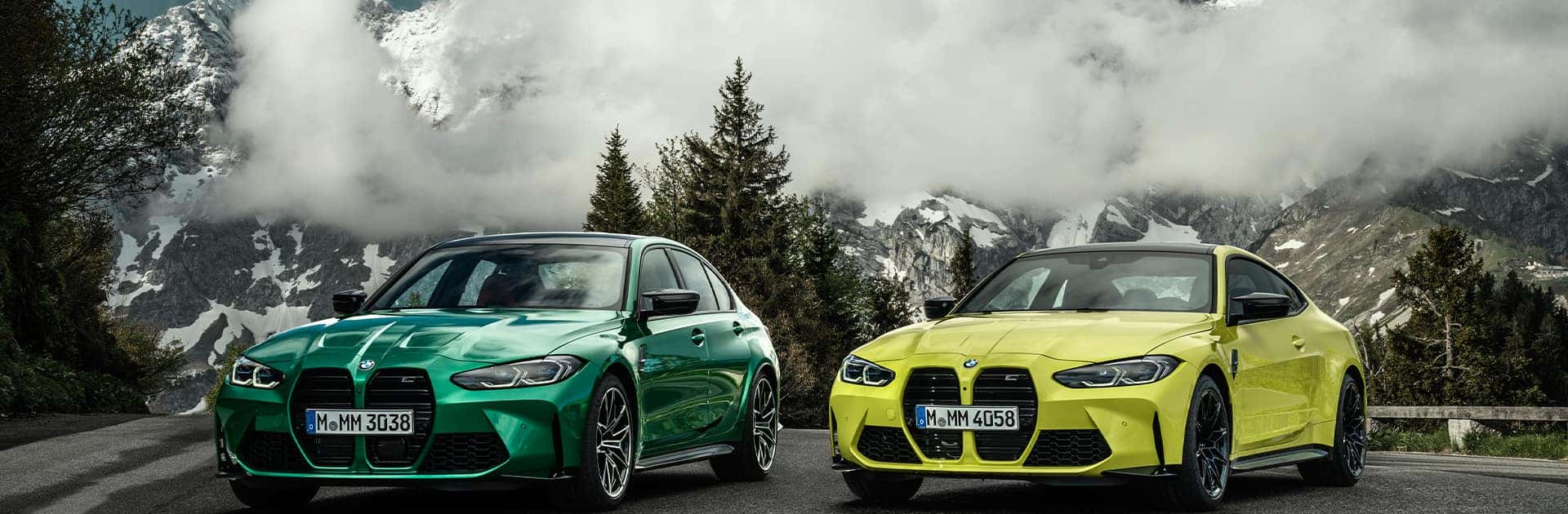 2021 BMW M3 Competition Sedan and BMW M4 Competition Coupe