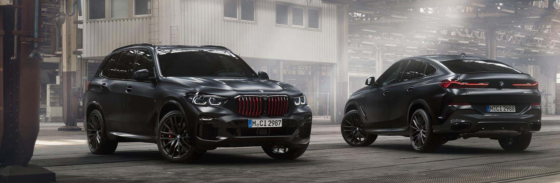 BMW X5 and BMW X6 Black Vermilion special edition