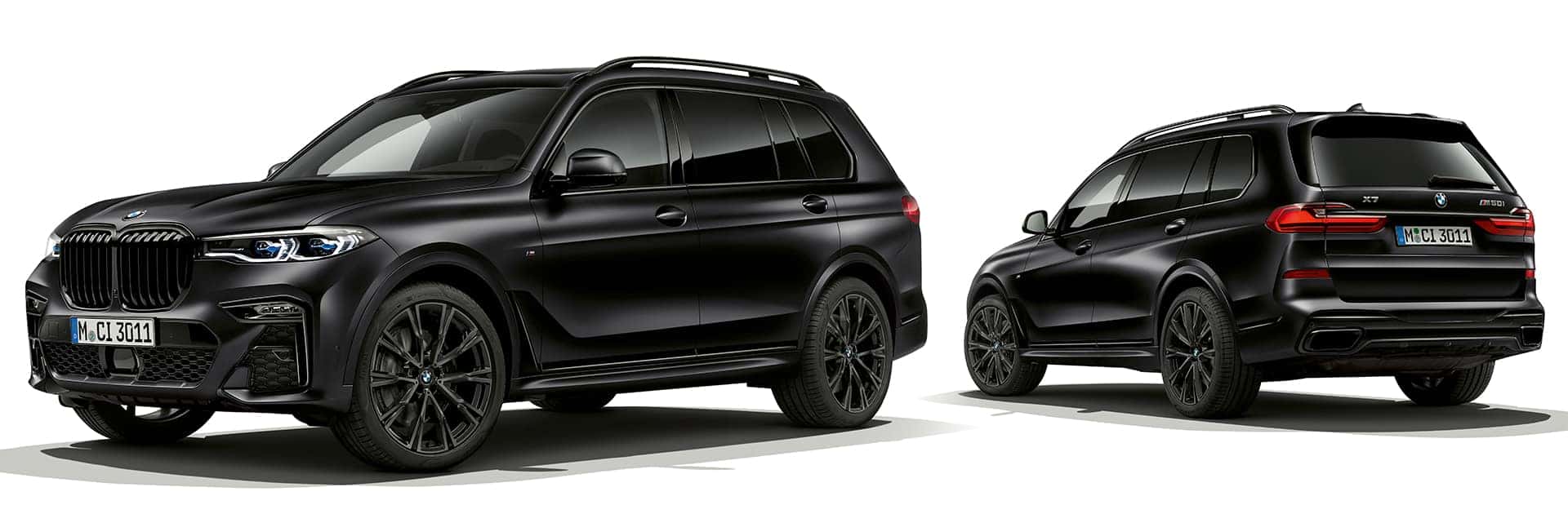 BMW X7 Frozen Black Metallic Colour edition